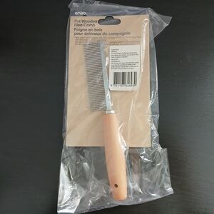 🐾 NEW Anko Pet Wooden Flea Comb